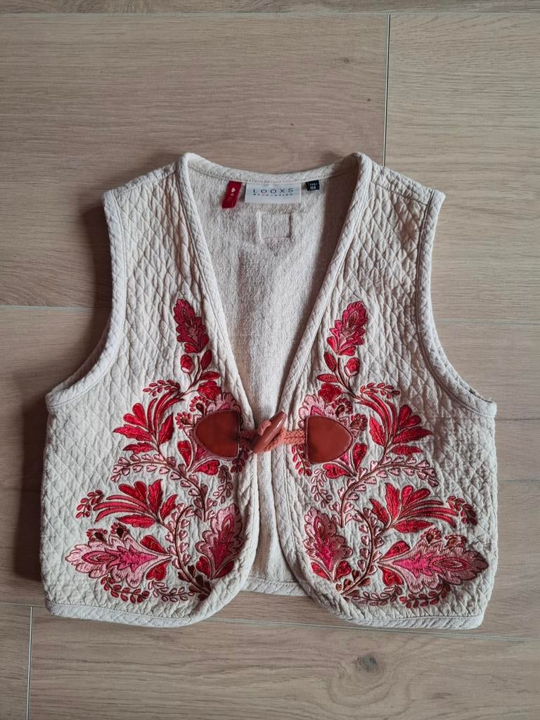 Looxs Revolution Giletje/Vestje Maat 116/128, Meisje, Looxs Revolution, Trui of Vest, Ophalen of Verzenden
