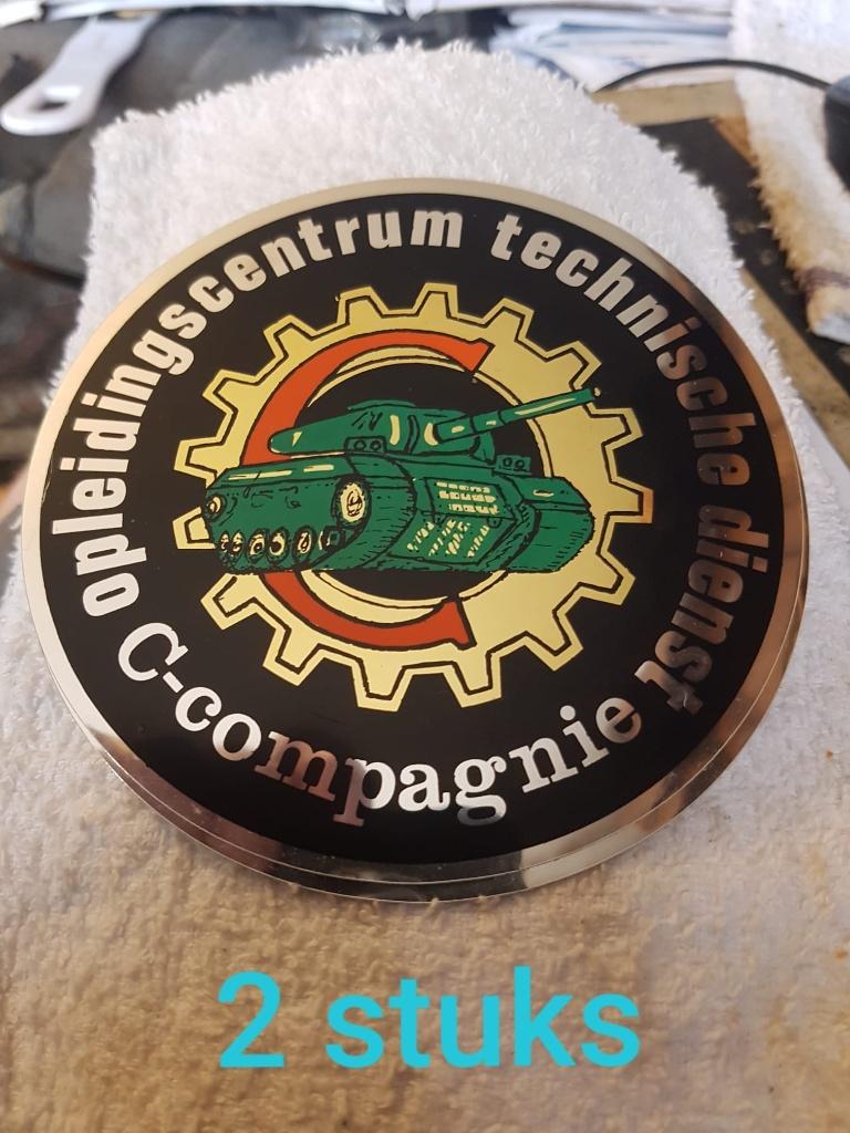 ruim 4500 leger stickers verschillende korpsen en brandweer, Ophalen, Landmacht, Nederland, Embleem of Badge