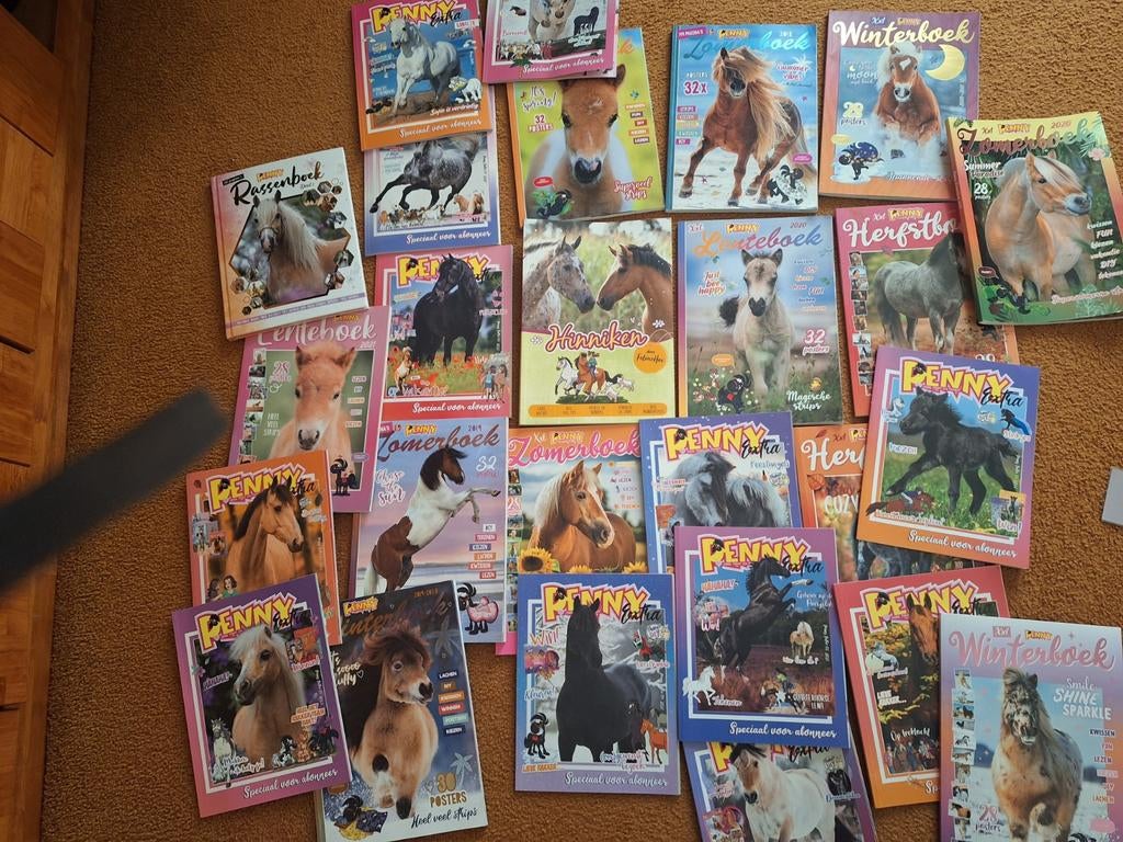 Grote collectie Penny paardenboeken en tijdschriften, Ophalen, Gelezen, Overige typen
