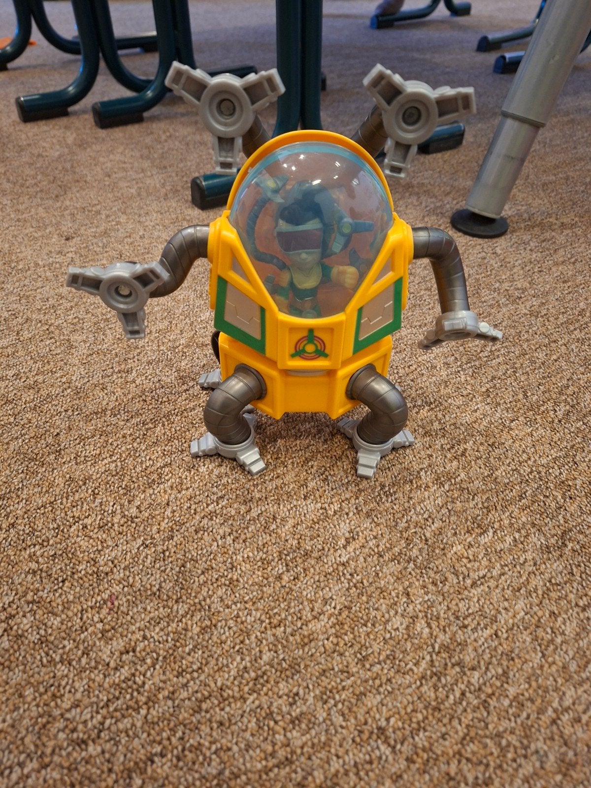 Spider-Man slechterik actiefiguur met robot, Ophalen of Verzenden, Zo goed als nieuw