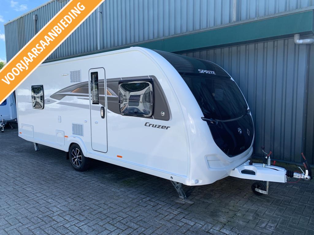 Sprite Cruzer 540 SR Voorjaarsdeal!!!, Schokbreker, Standaardzit, Bedrijf, Overige typen