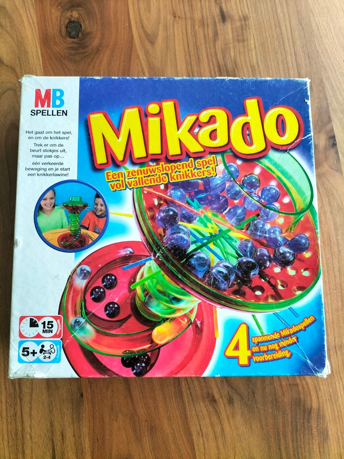 Mikado spel van MB Spellen - mist enkele knikkers, Hobby en Vrije tijd, Drie of vier spelers, Ophalen of Verzenden, Gebruikt, MB Spellen
