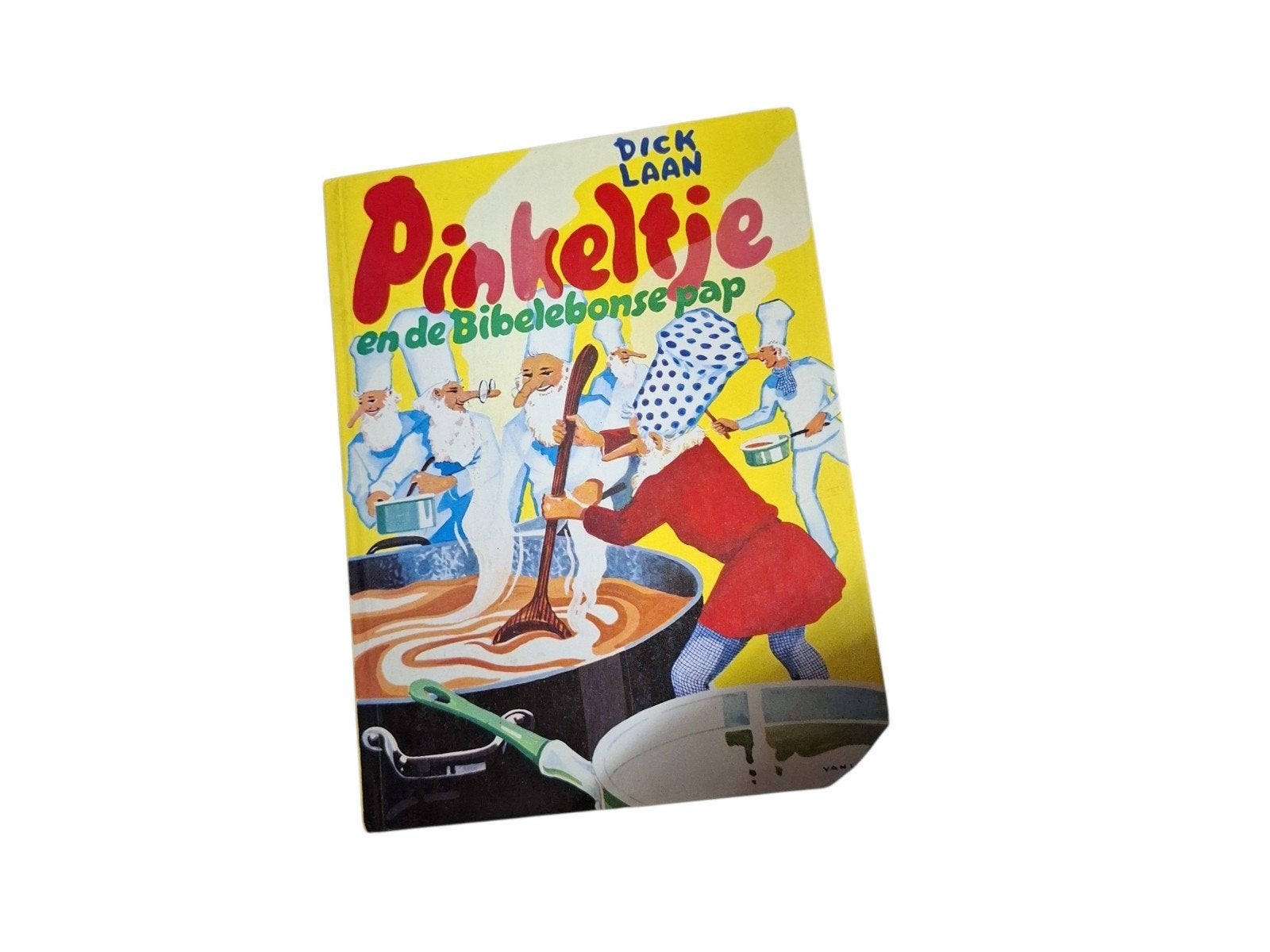 Pinkeltje en de Biebelebonse pap - Dick Laan, Boeken, Ophalen of Verzenden, Gelezen, Dick Laan, Sprookjes