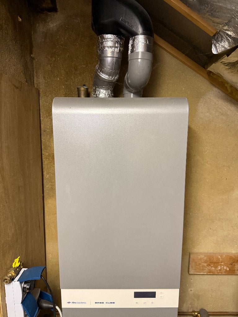 CV ketel Itho Daalderop Base Cube 24/35 16L (2011), Ophalen, Gebruikt, Hoog rendement (Hr), Cv-ketel of Combi-ketel
