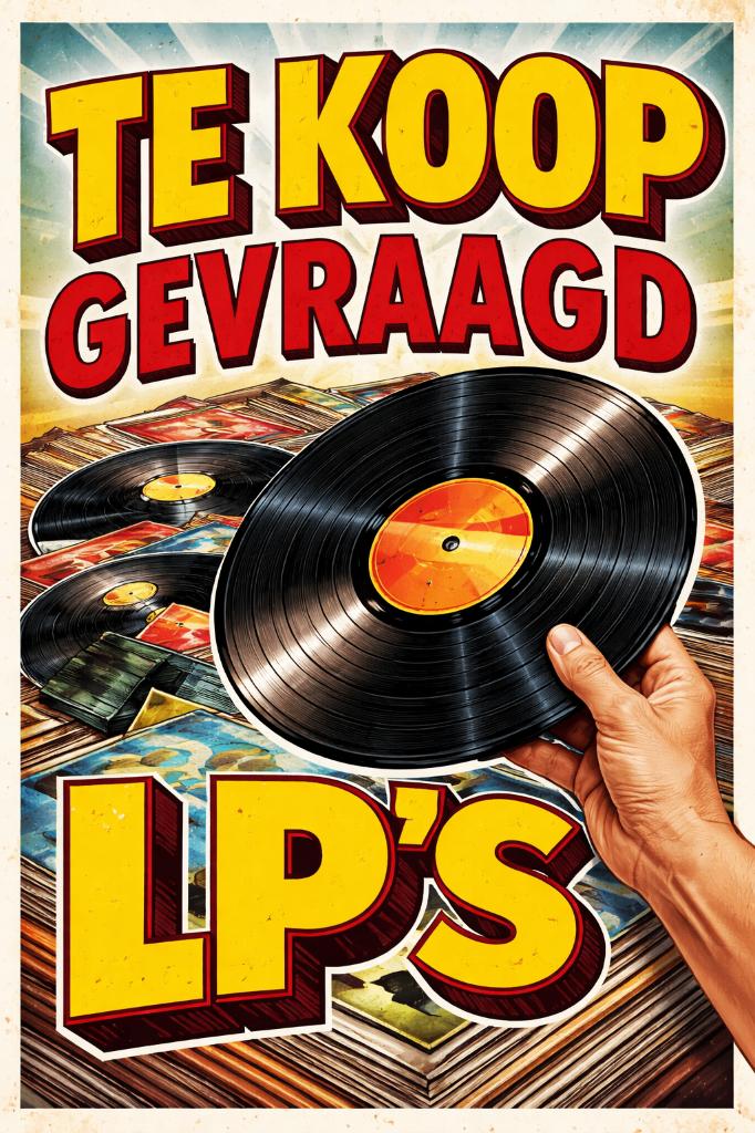 Te koop gevraagd LP's, Ophalen, Gebruikt, Overige formaten