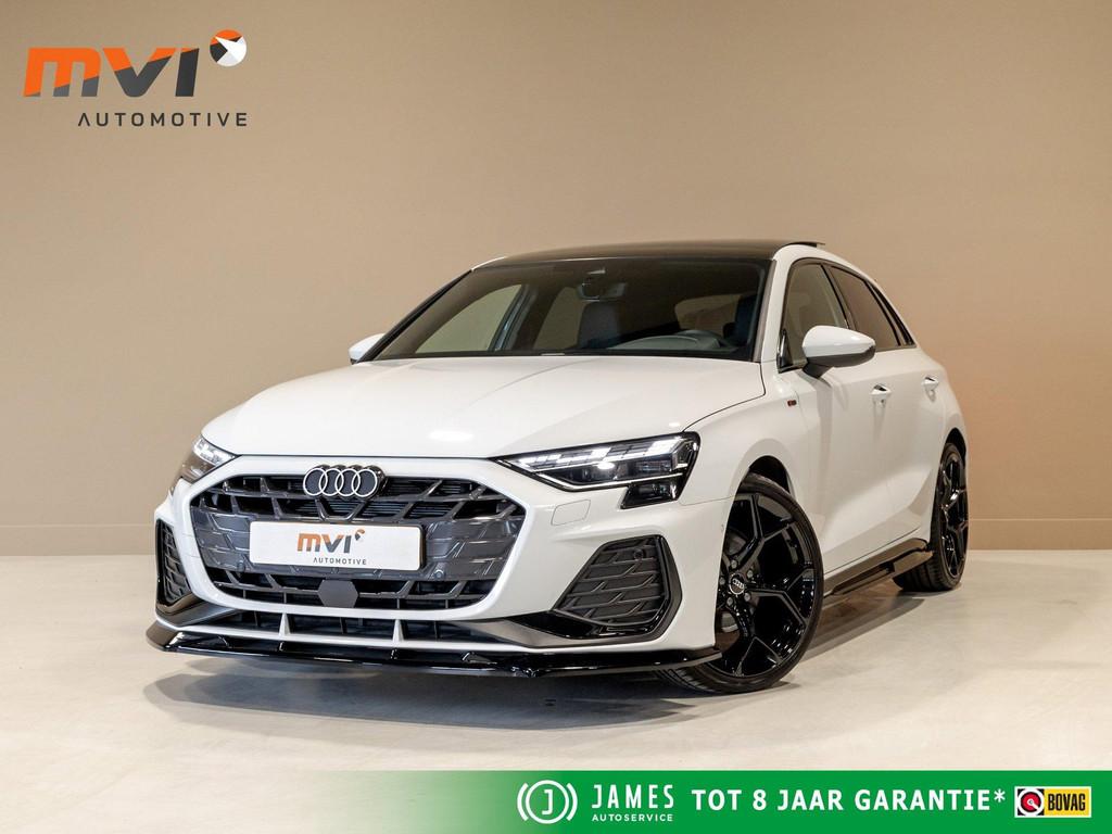 Audi A3 Sportback 35 TFSI 2x S-Line edition / 150pk / Maxton, Auto's, Audi, 1300 kg, 4 cilinders, Leder en Stof, Wit