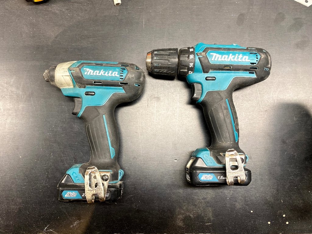 Makita 12v Impact en Schroefmachine, Ophalen, Gebruikt, Variabele snelheid, Boor- en Schroefmachine