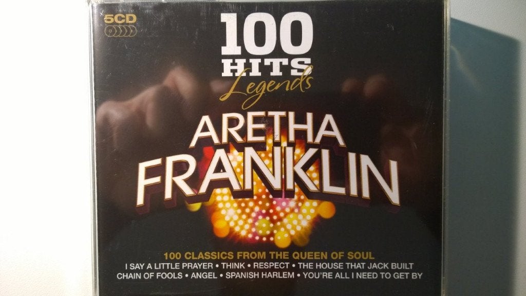Aretha Franklin - 100 Hits Legends Aretha Franklin, Ophalen of Verzenden, Zo goed als nieuw