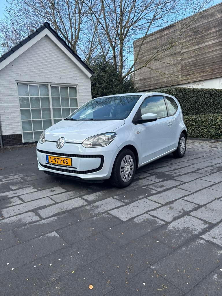 Volkswagen up! 1.0 44KW 2013 Wit, Auto's, Volkswagen, Voorwielaandrijving, Euro 5, Stof, Up!