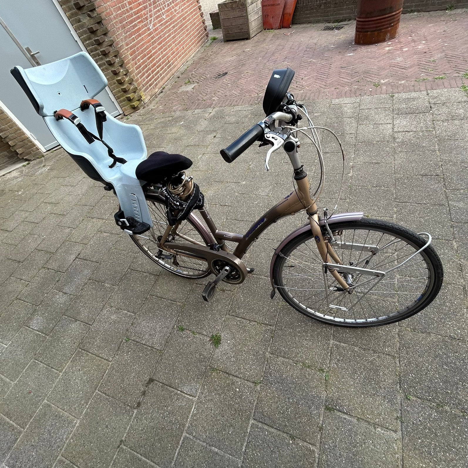 Gazelle fiets, Ophalen of Verzenden, 2 zitjes, Zo goed als nieuw, Overige merken