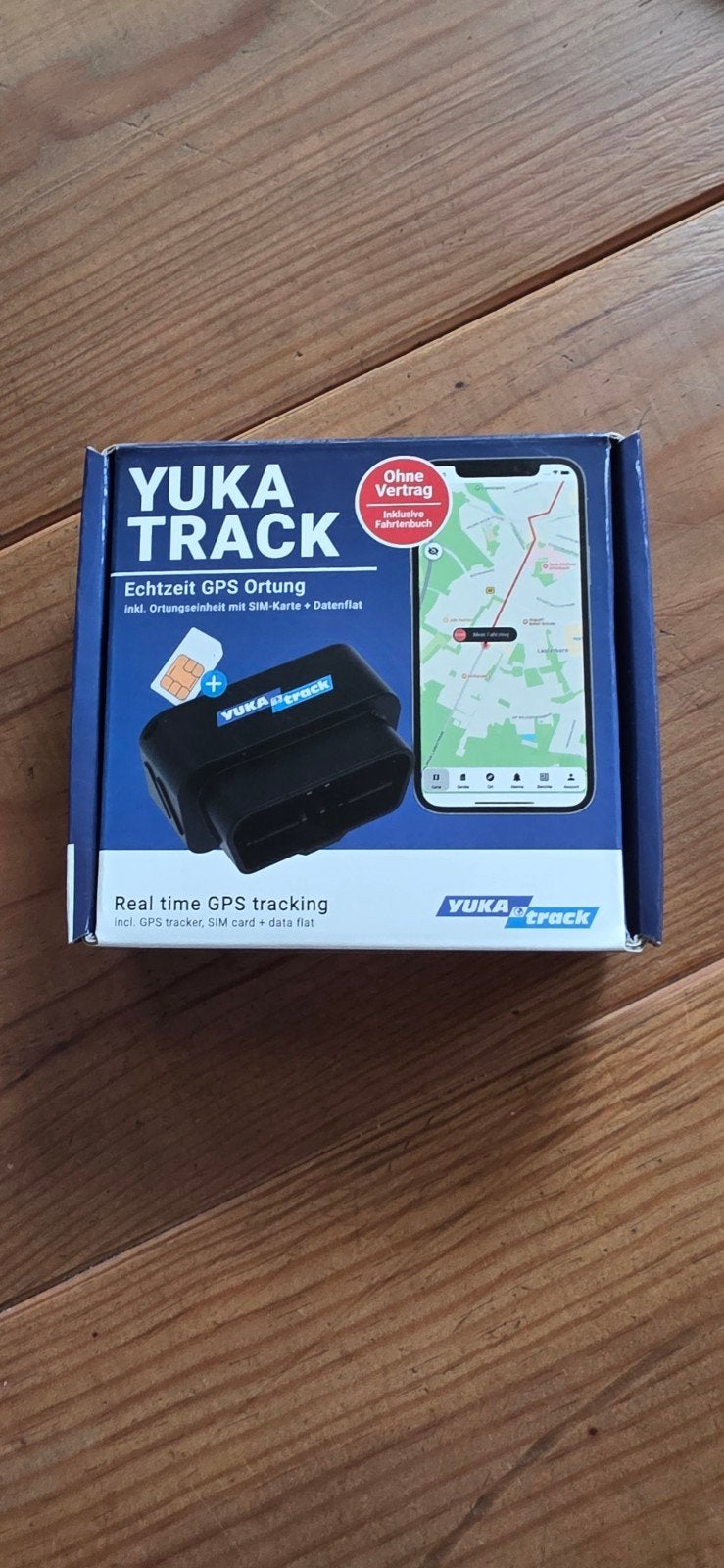 YUKAtrack GPS Tracker - Realtime voertuigvolgsysteem, Ophalen of Verzenden, Nieuw