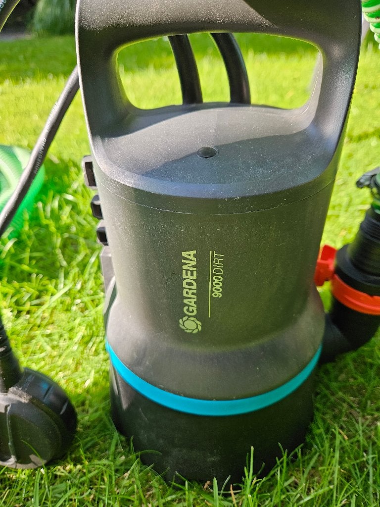Gardena dompelpomp met vlotter 9000 l/u, Tuin en Terras, Waterpompen, Ophalen, Gebruikt, Elektrisch, Dompelpomp