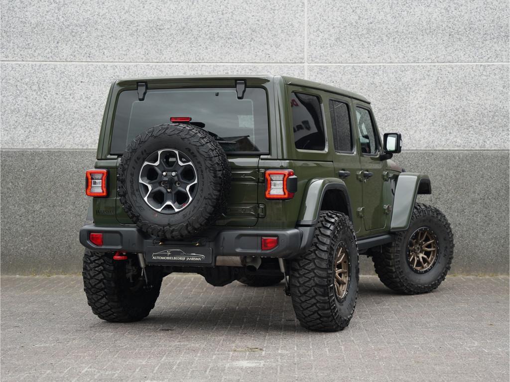 Jeep Wrangler 4-Door Rubicon | Grijs kenteken |Liftkit |37", Auto's, Automaat, 12 maanden, Zwart, 4 cilinders