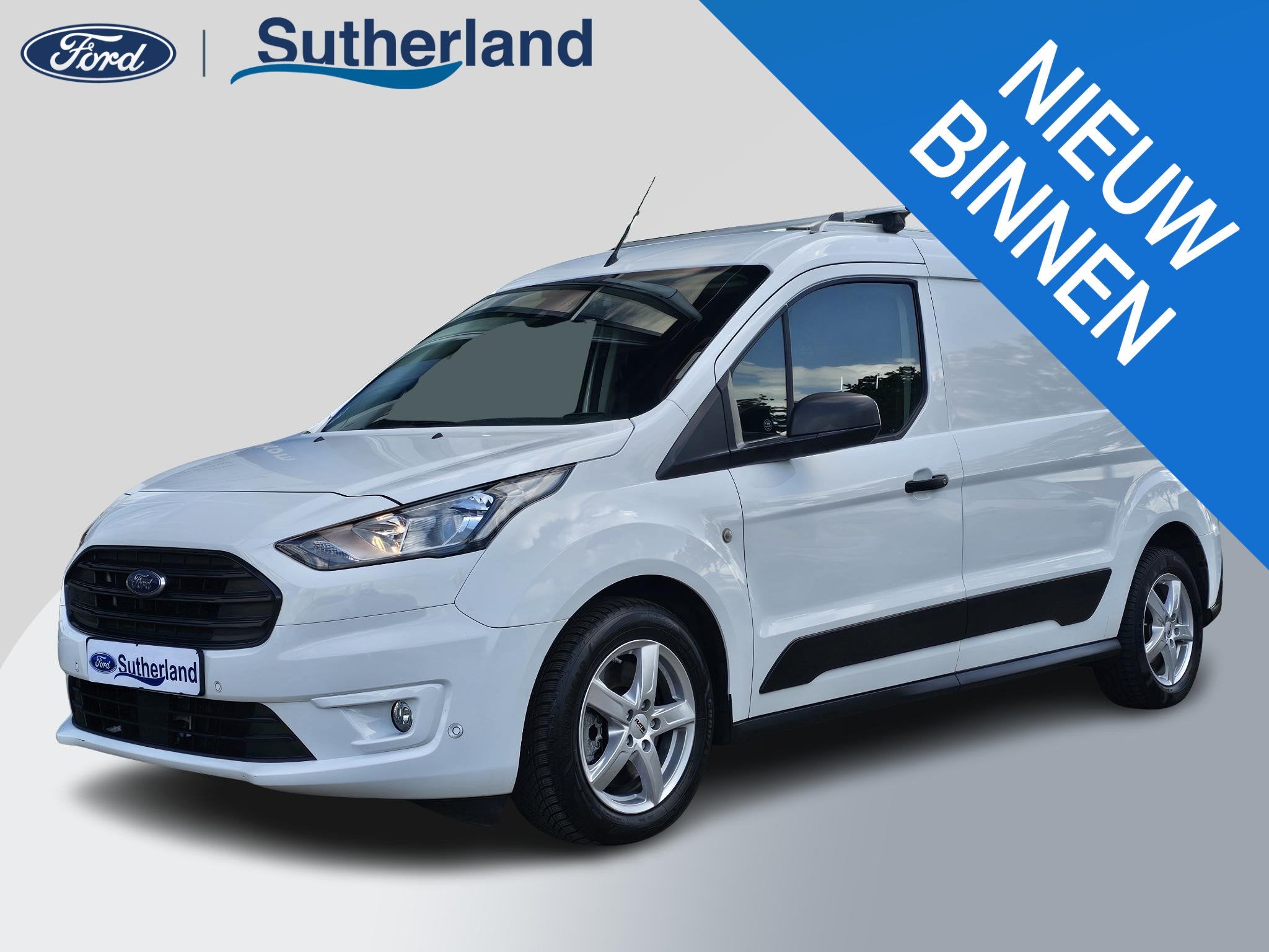 Ford Transit Connect 1.5 EcoBlue L2 Trend 3 zitplaatsen | Na, Voorwielaandrijving, Stof, Gebruikt, Euro 6