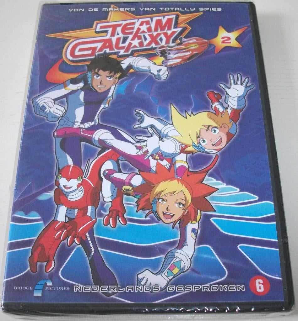Dvd *** TEAM GALAXY *** Deel 2 *NIEUW*, Cd's en Dvd's, Dvd's | Kinderen en Jeugd, Vanaf 6 jaar, Ophalen of Verzenden, Nieuw in verpakking