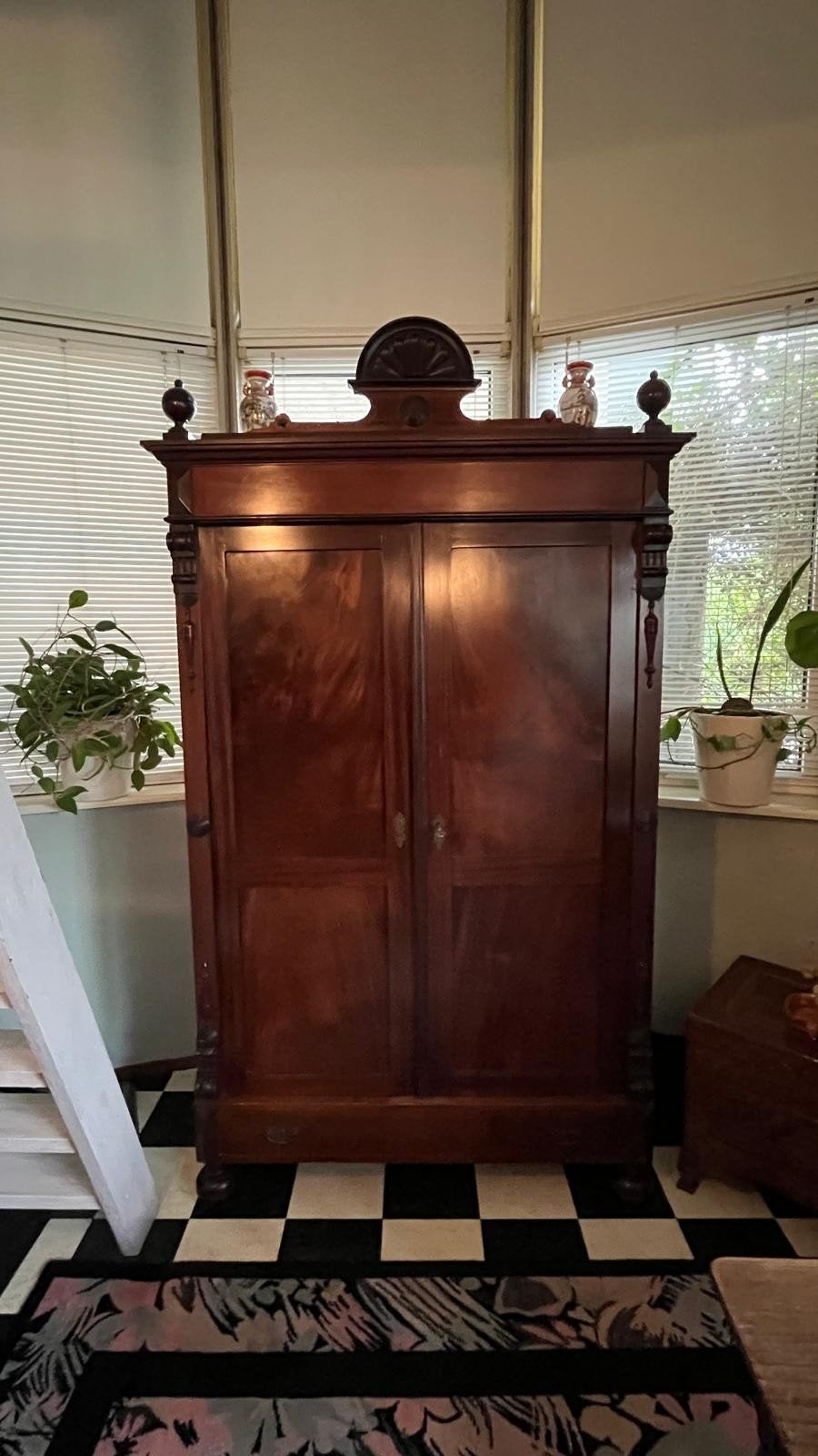 Antieke Biedermeier Kast - Demonteerbaar - H192 B120 D48, Antiek en Kunst, Antiek | Meubels | Kasten, Ophalen