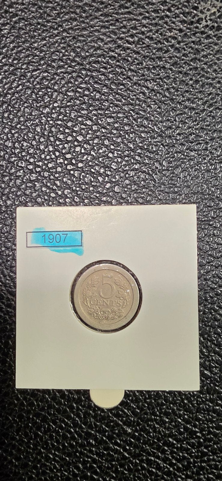 Nederland 5 cents 1907, Ophalen of Verzenden, Koningin Wilhelmina
