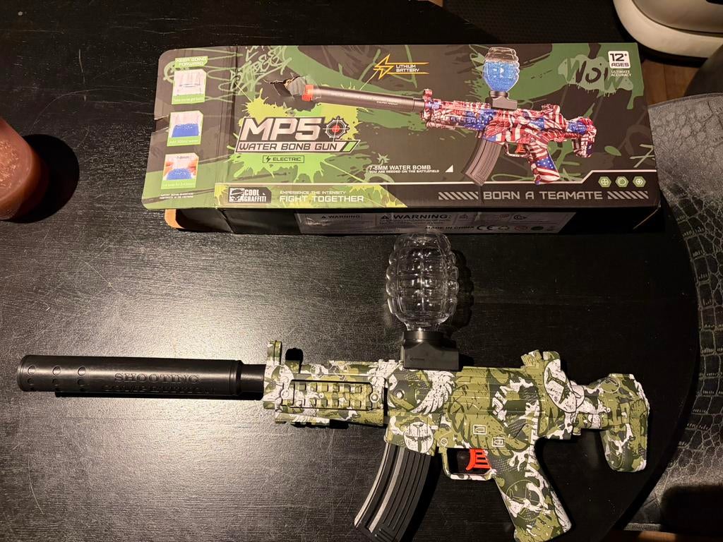 Gel Blaster orbeez MP5 nieuw in doos, Ophalen of Verzenden, Nieuw