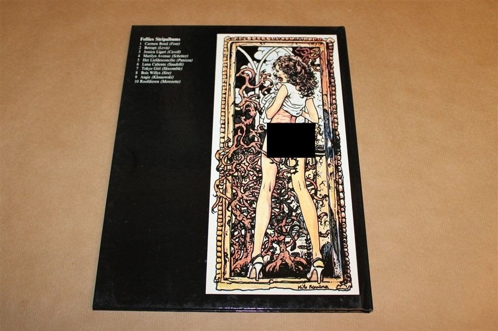 Hartsgeheimen — Erotisch Stripalbum van Manara 1988 HC, Boeken, Stripboeken, Eén stripboek, Ophalen of Verzenden, Gelezen