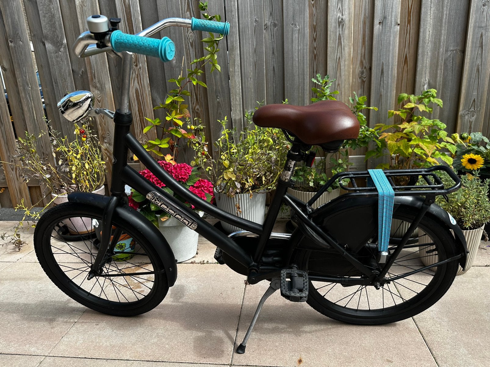 Popal 20 inch meisjes fiets, Fietsen en Brommers, Ophalen, Gebruikt, Terugtraprem, 16 tot 20 inch