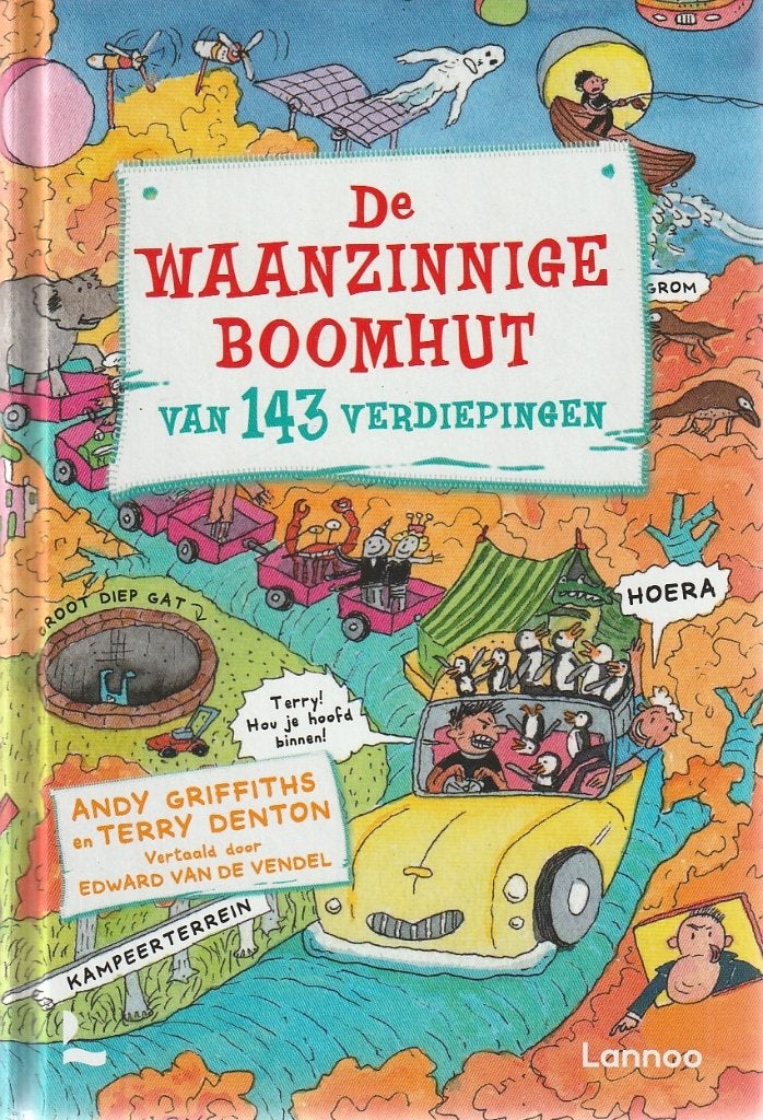 DE WAANZINNIGE BOOMHUT VAN 143 VERDIEPINGEN - Andy Griffiths, Verzenden, Gelezen, Fictie algemeen