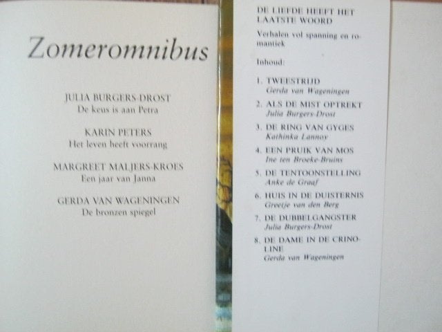Romans Omnibussen Streekromans  zie foto´s nr 4, Verzenden, Gelezen