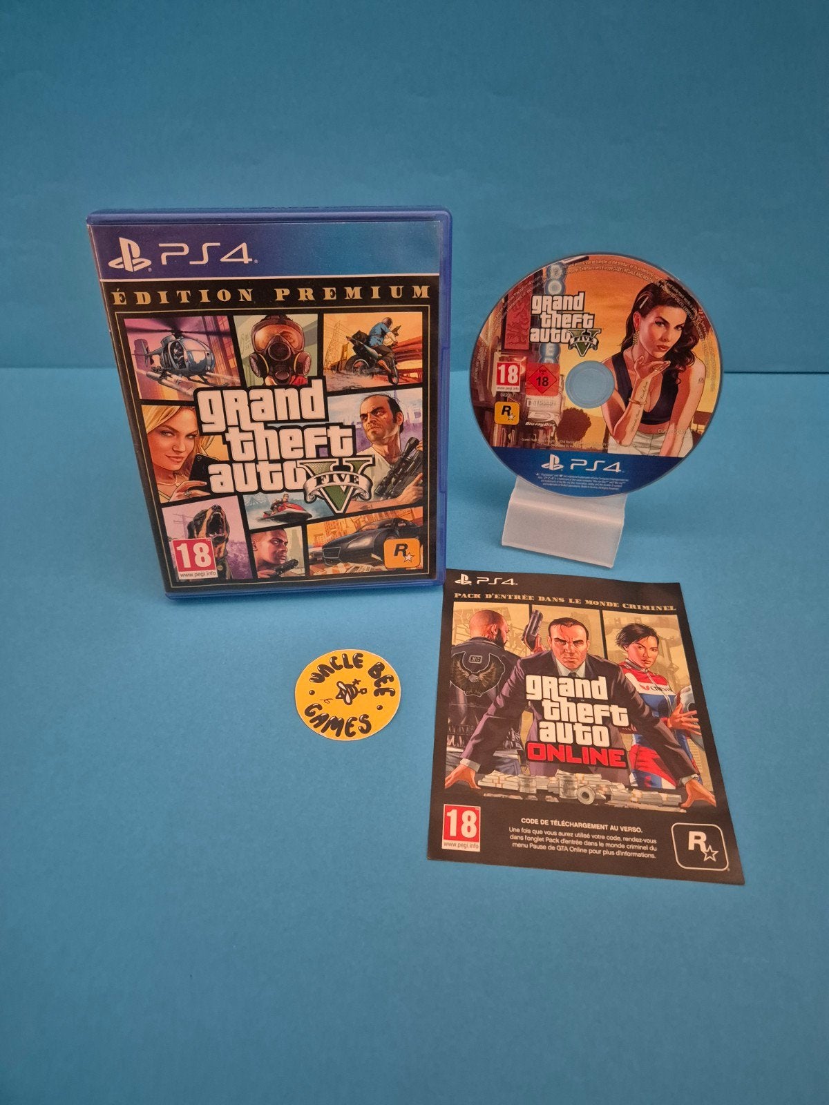 GTA V Premium Edition, Avontuur en Actie, Online, Vanaf 18 jaar, Verzenden
