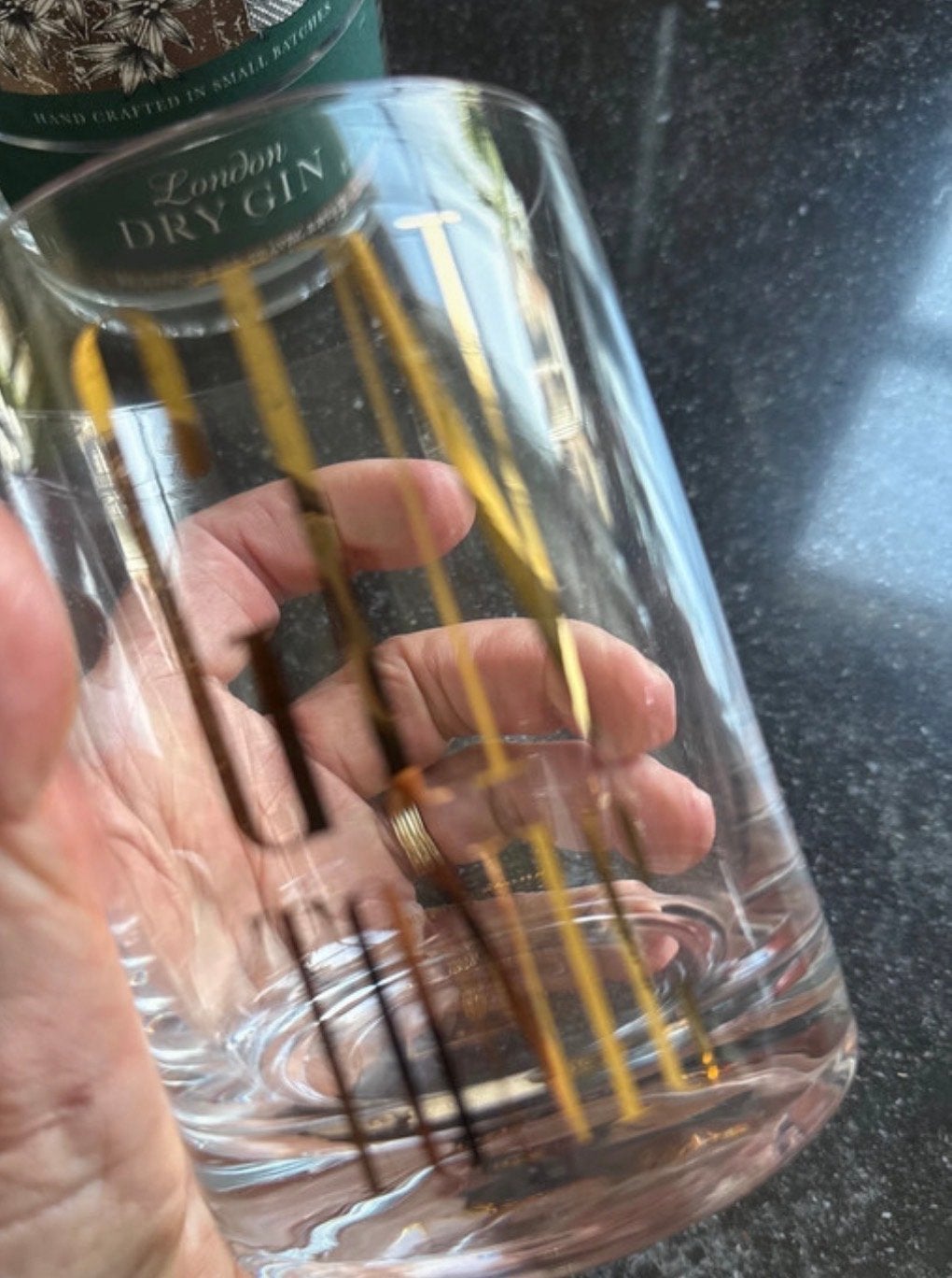 Riviera maison gin tonic glazen, Ophalen of Verzenden, Zo goed als nieuw, Overige merken, Glas