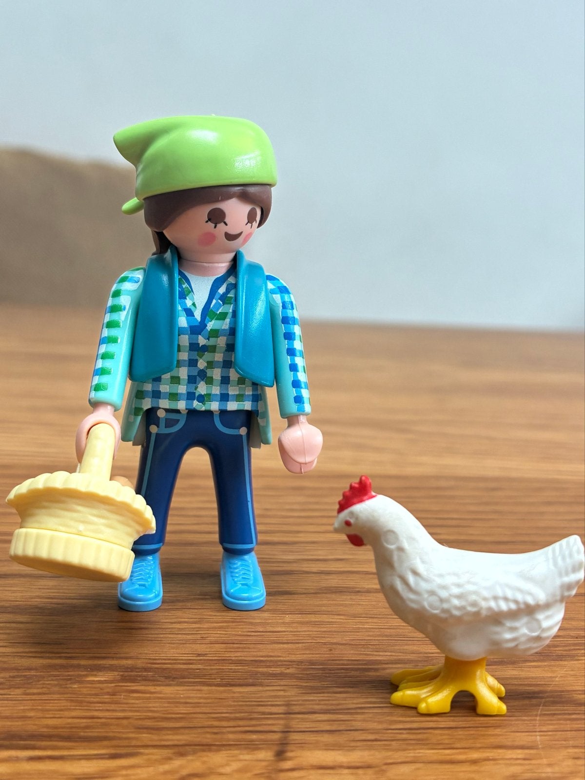 Playmobil 70030 Boerin met kip en mandje met eieren, Ophalen, Complete set, Special plus, Zo goed als nieuw