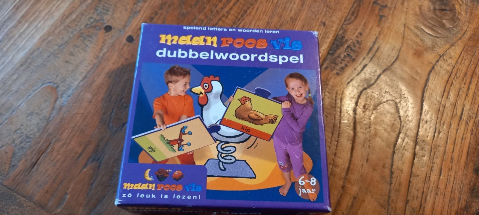 Maan, roos, vis dubbelwoordspel., Ophalen of Verzenden, Gebruikt, Taal en Lezen