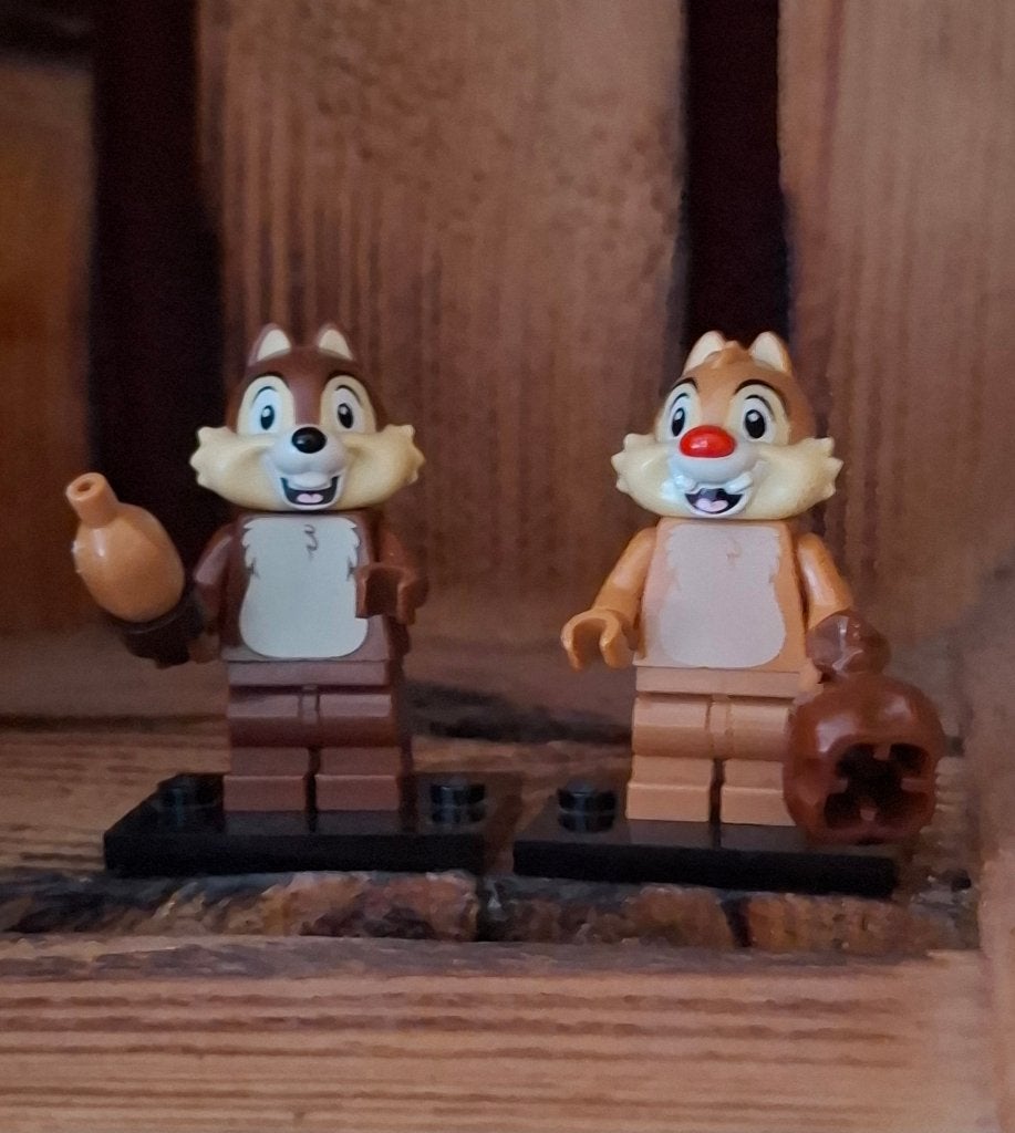Lego minifiguren Disney  Knabbel en Babbel, Ophalen of Verzenden, Overige figuren, Zo goed als nieuw, Beeldje of Figuurtje