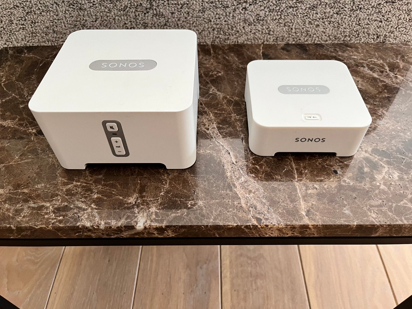 Sonos ZonePlayer ZP90 / Connect + Sonos Bridge – wit, Ophalen of Verzenden, Gebruikt