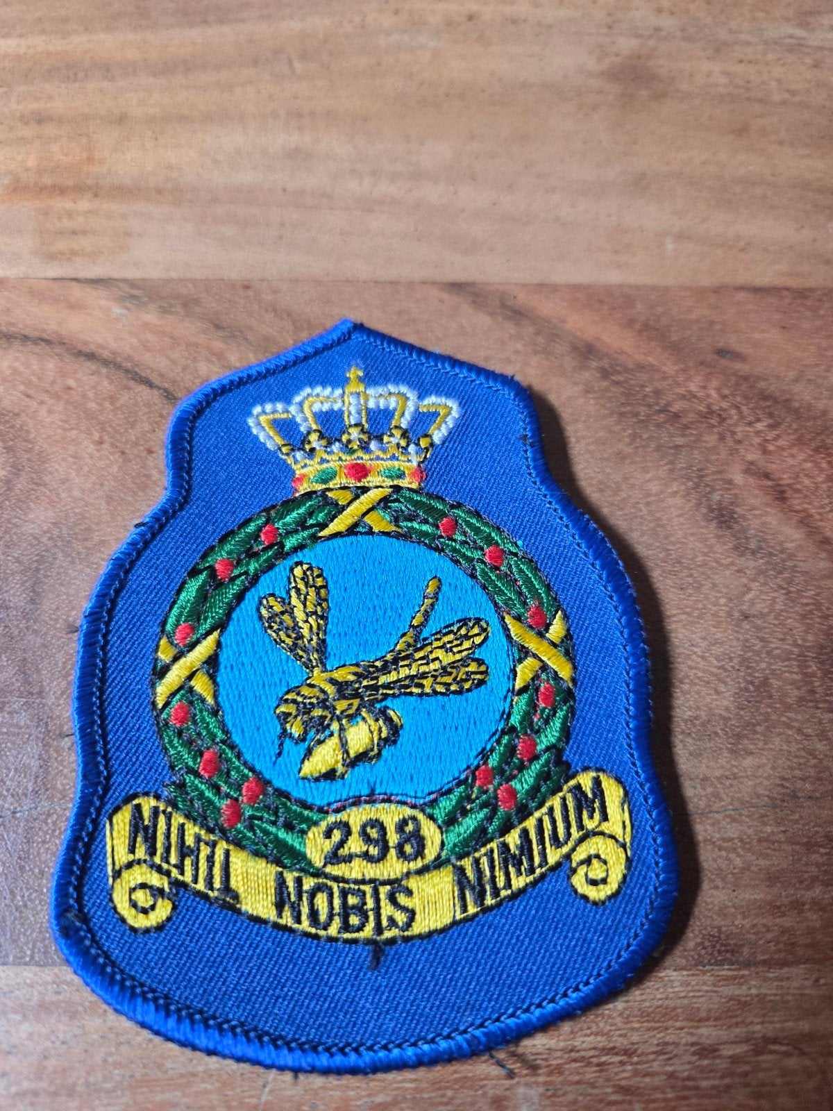 Klu patch 298 squadron, Ophalen of Verzenden, Luchtmacht, Nederland, Embleem of Badge