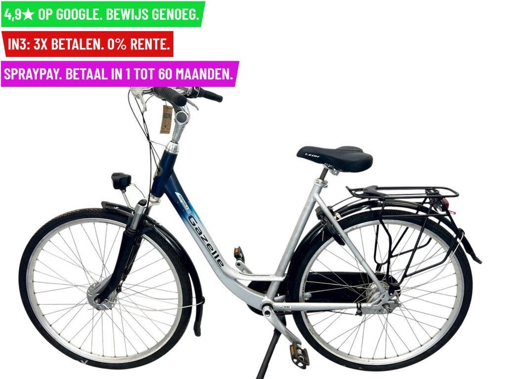 Damesfiets Gazelle Grenoble 28"/54cm/7ver - Garantie/Leverin, 9713 Bv Groningen, Gebruikt, Gazelle, 56 cm of meer