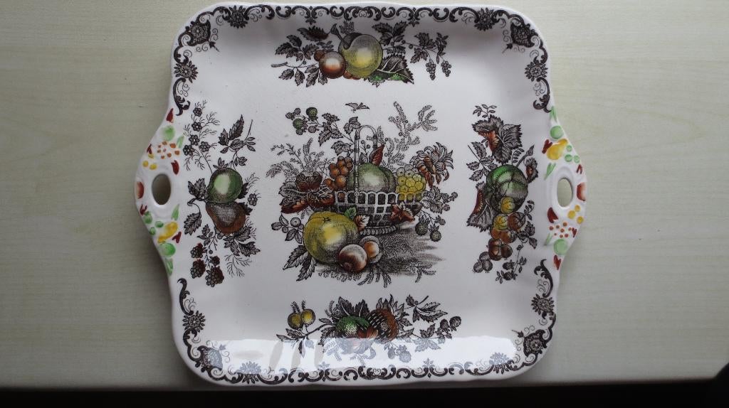 Fruitschaal Mason’s porselein Fruitbasket, Ophalen of Verzenden