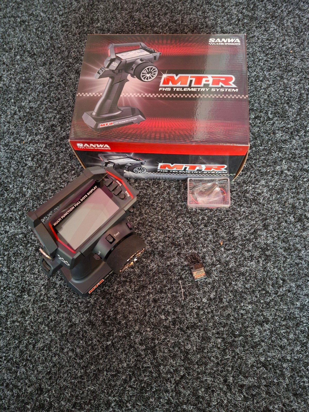 Sanwa zender MT-R, Ophalen of Verzenden, Zo goed als nieuw, Overige schalen, Onderdeel