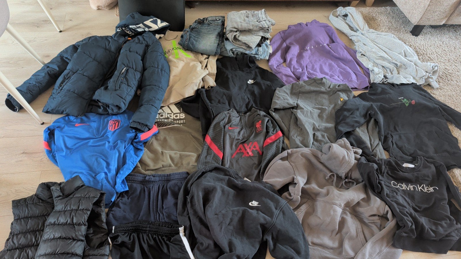 Zak met jongenkleding maat S, Ophalen of Verzenden, Gebruikt, Maat 164
