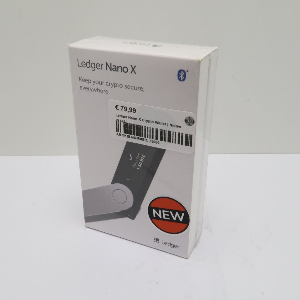 Ledger Nano X Crypto Wallet | Nieuw in seal, Flex Ltd., Nieuw, https://flex.com/contact-us, Nobelstraat 10, 5807 GA Oostrum LB, Limburg, Nederland