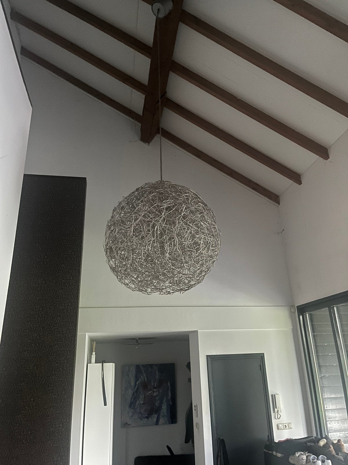 Officiële Catellani & Smith Fil de Fer lamp 100 cm, Ophalen, Zo goed als nieuw