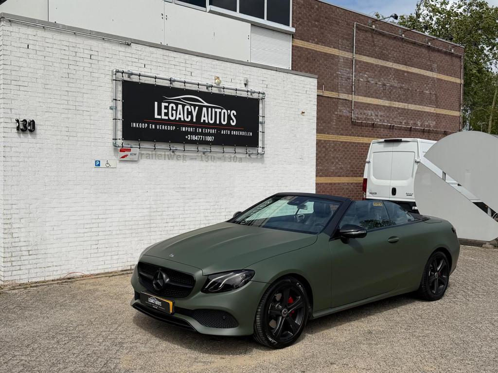 Mercedes-Benz E-klasse Cabrio 200 Premium Plus - DIGITAL COC, Automaat, Achterwielaandrijving, 4 cilinders, Cabriolet