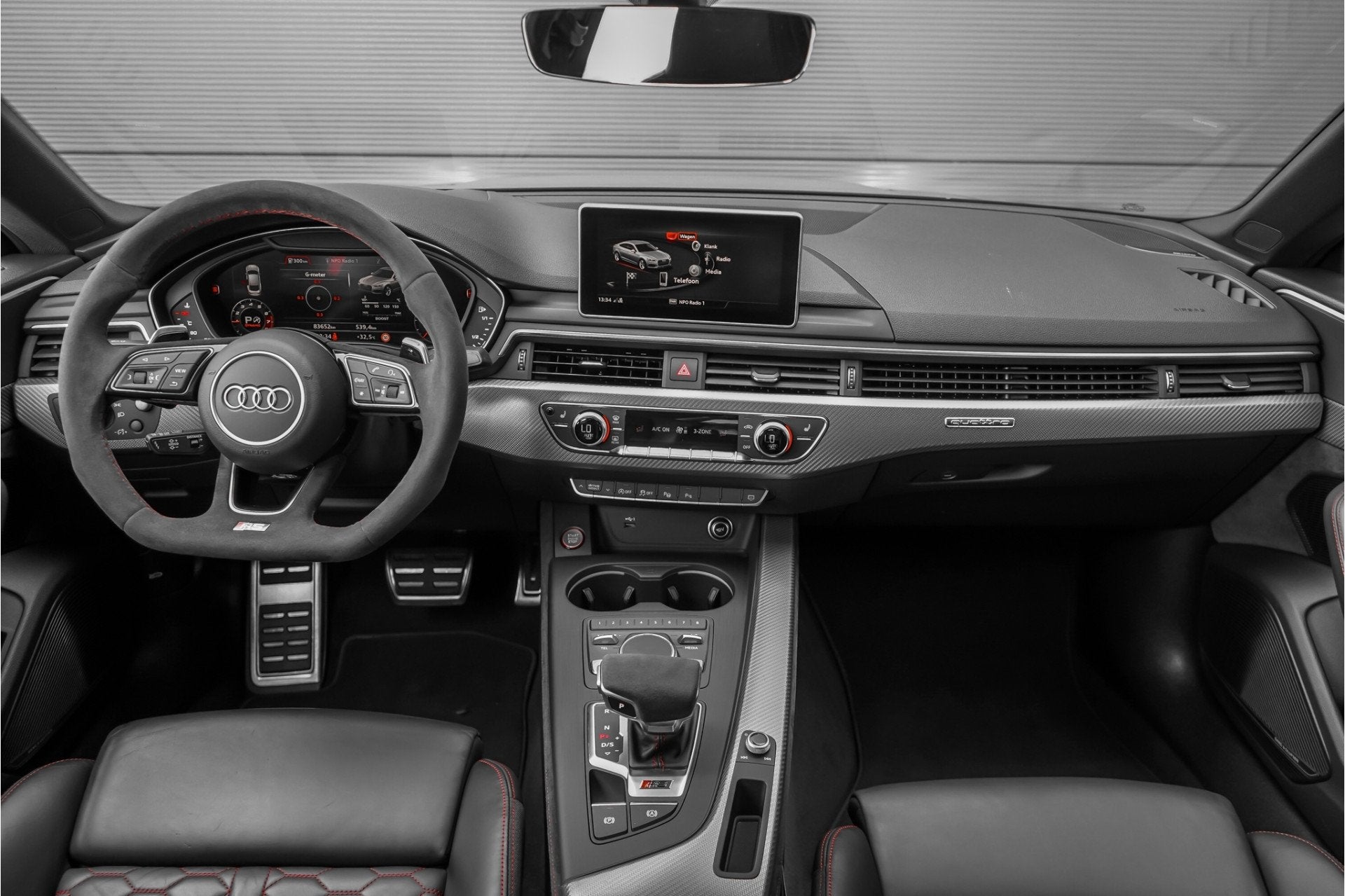 Audi A5 Sportback RS5 2.9 TFSI Quattro Pano Nardo RS Stoelen, Auto's, Gebruikt, 451 pk, Bedrijf, Verwarmde buitenspiegels