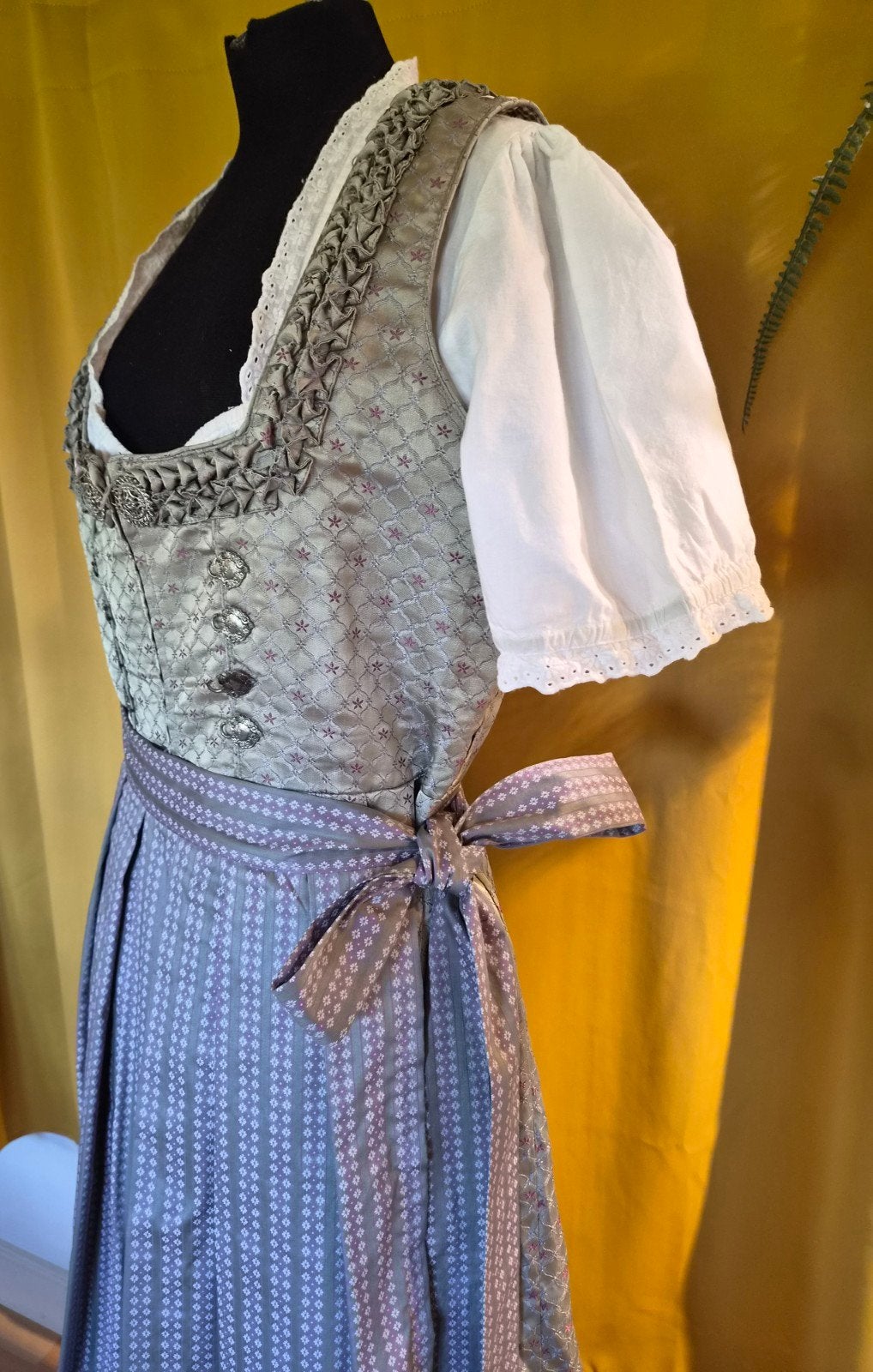 Steindl Trachten Dirndl Jurk Maat 44, Overige typen, Steindl Trachten, Maat 42/44 (L), Ophalen of Verzenden