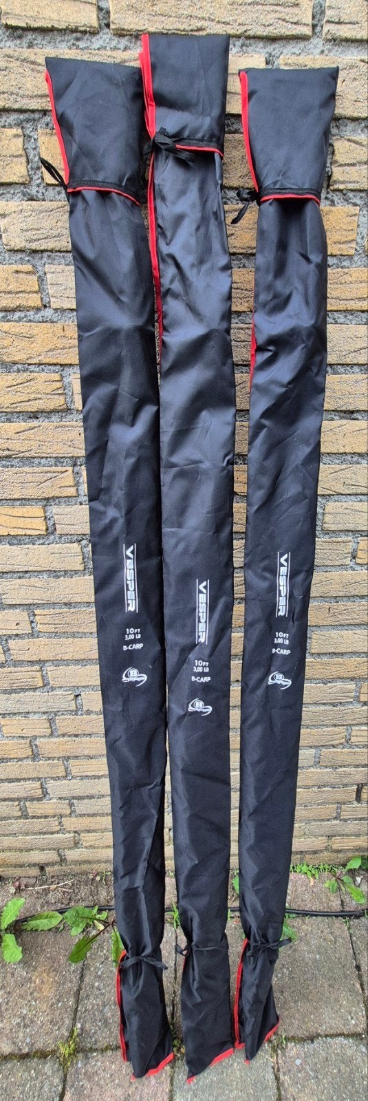 3x B Carp 'Vesper' Karperhengel 10ft 3lb, Ophalen, Gebruikt, Werphengel