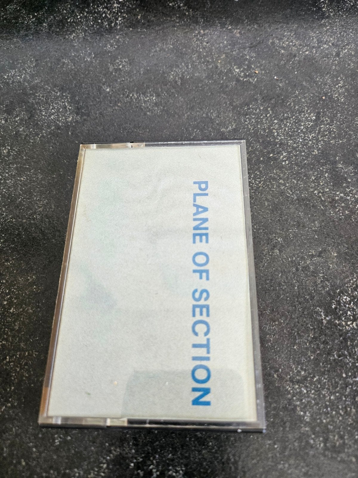 Plane of Section (cassettebandje), Ophalen of Verzenden, Zo goed als nieuw, 1 bandje