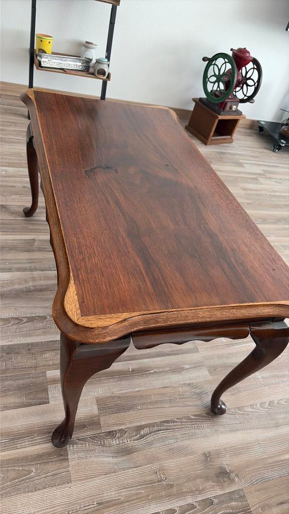 Salontafel mahonie, Ophalen