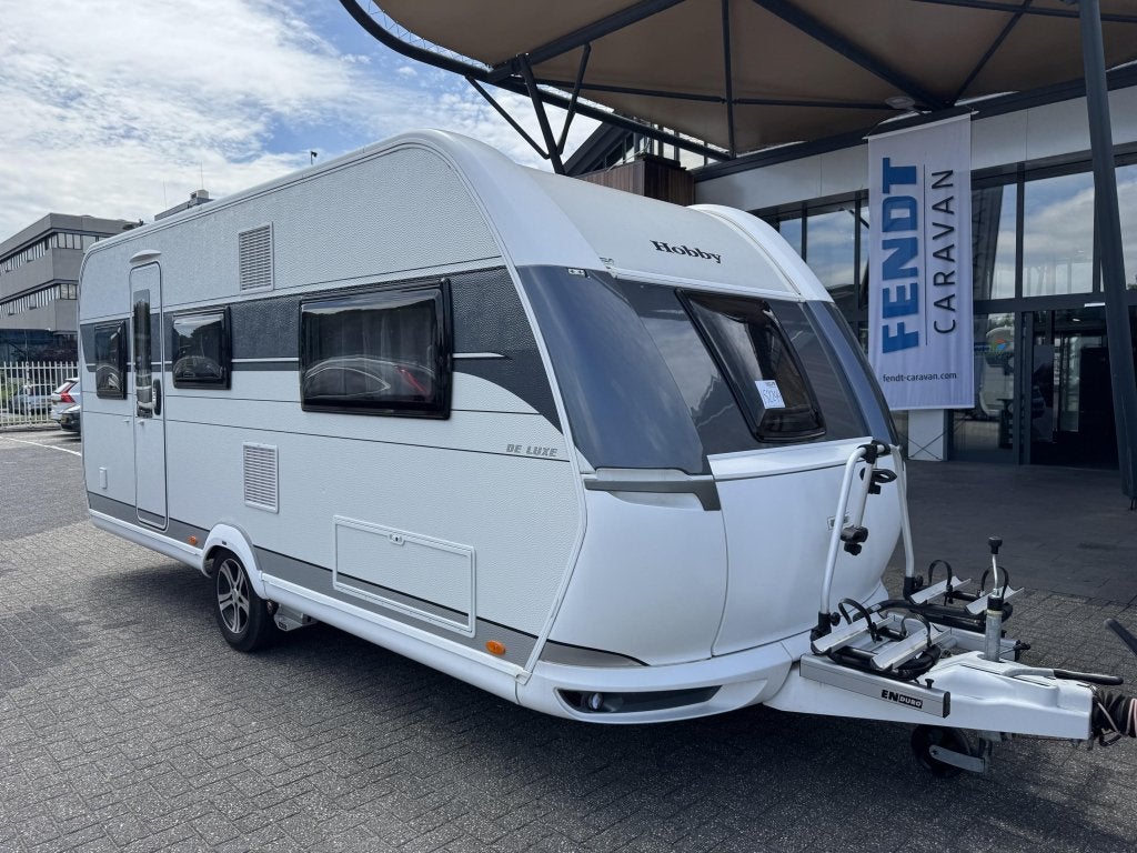 Hobby De Luxe 495 UL 2021 Mover,Airco,Tent!!, Standaardzit, Hobby, Overige typen, Bedrijf