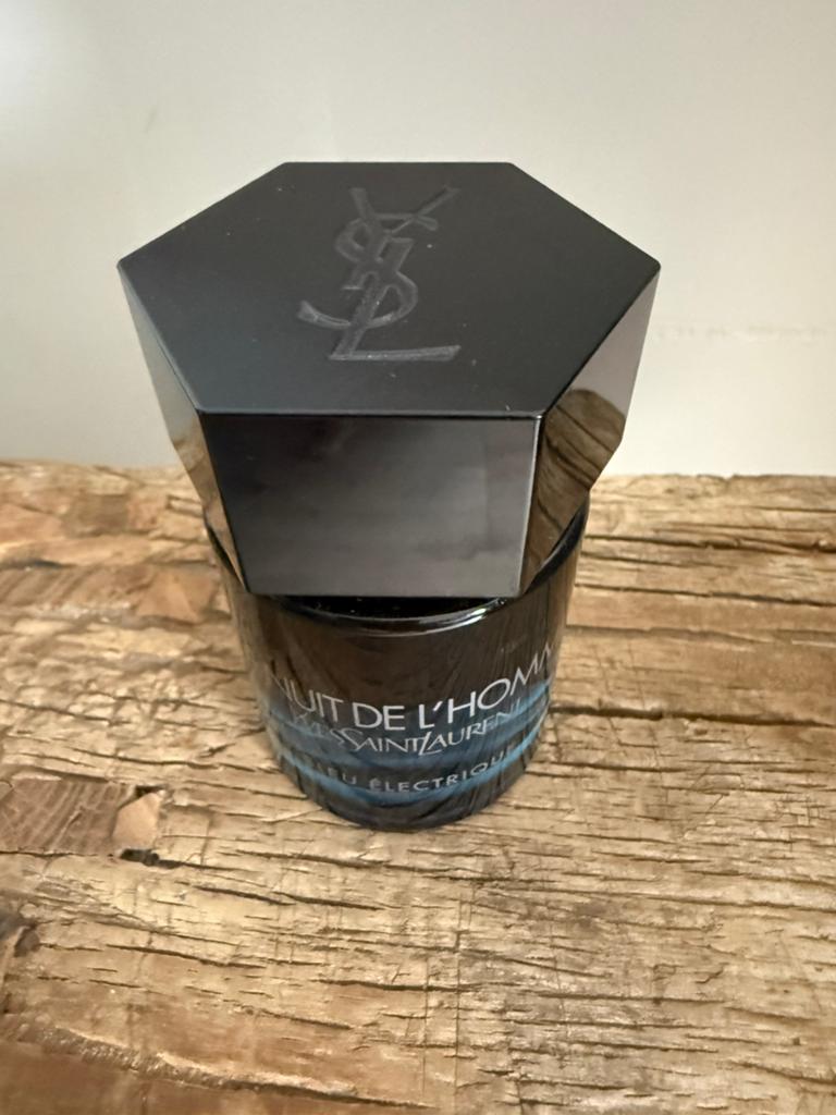 YSL La nuit de l’homme Blue Electric 100ml (>75%), Sieraden, Tassen en Uiterlijk, Uiterlijk | Parfum, Ophalen of Verzenden