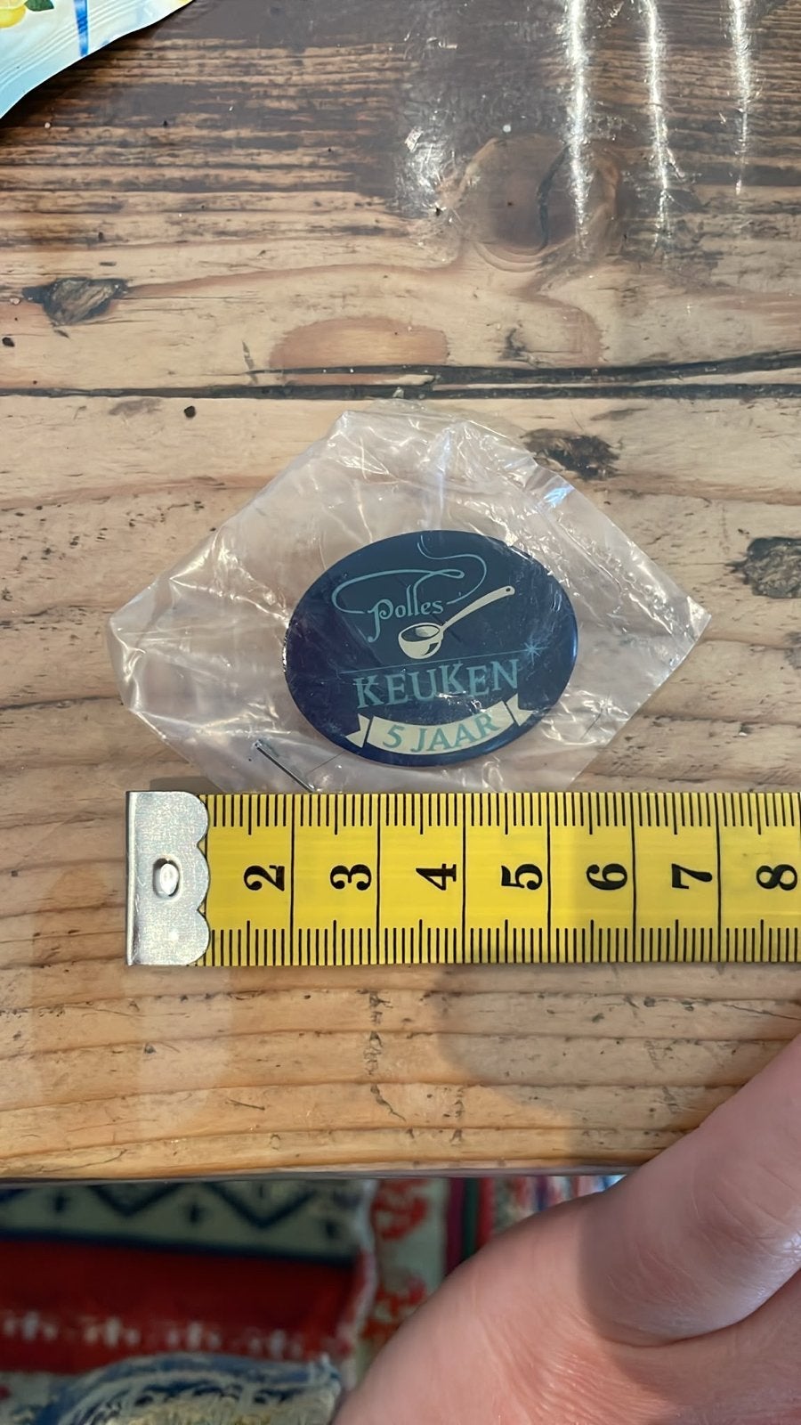 Efteling Polles Keuken 5 Jaar Jubileum Speldje Pin Uniek, Ophalen of Verzenden, Nieuw, Overige onderwerpen, Speldje of Pin