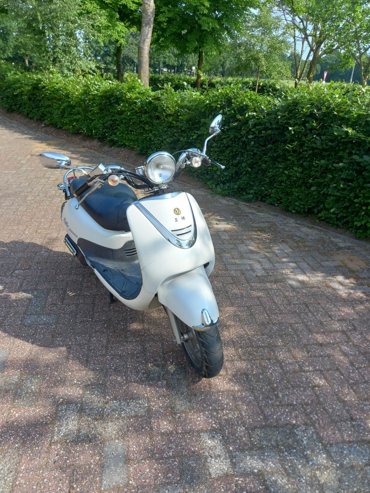 Sym scooter blauw kenteken, Ophalen of Verzenden, Gebruikt, Benzine, Overige modellen