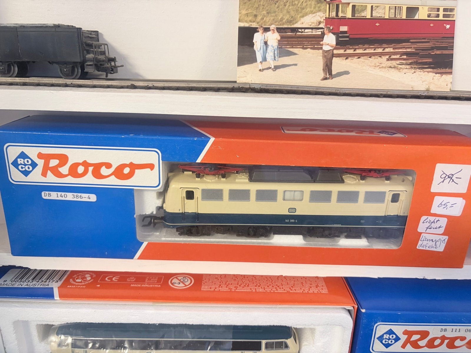 Roco DB 140 386-4 Schaalmodel Trein - Licht defect, Ophalen of Verzenden, Gebruikt, Trein, Schaalmodel